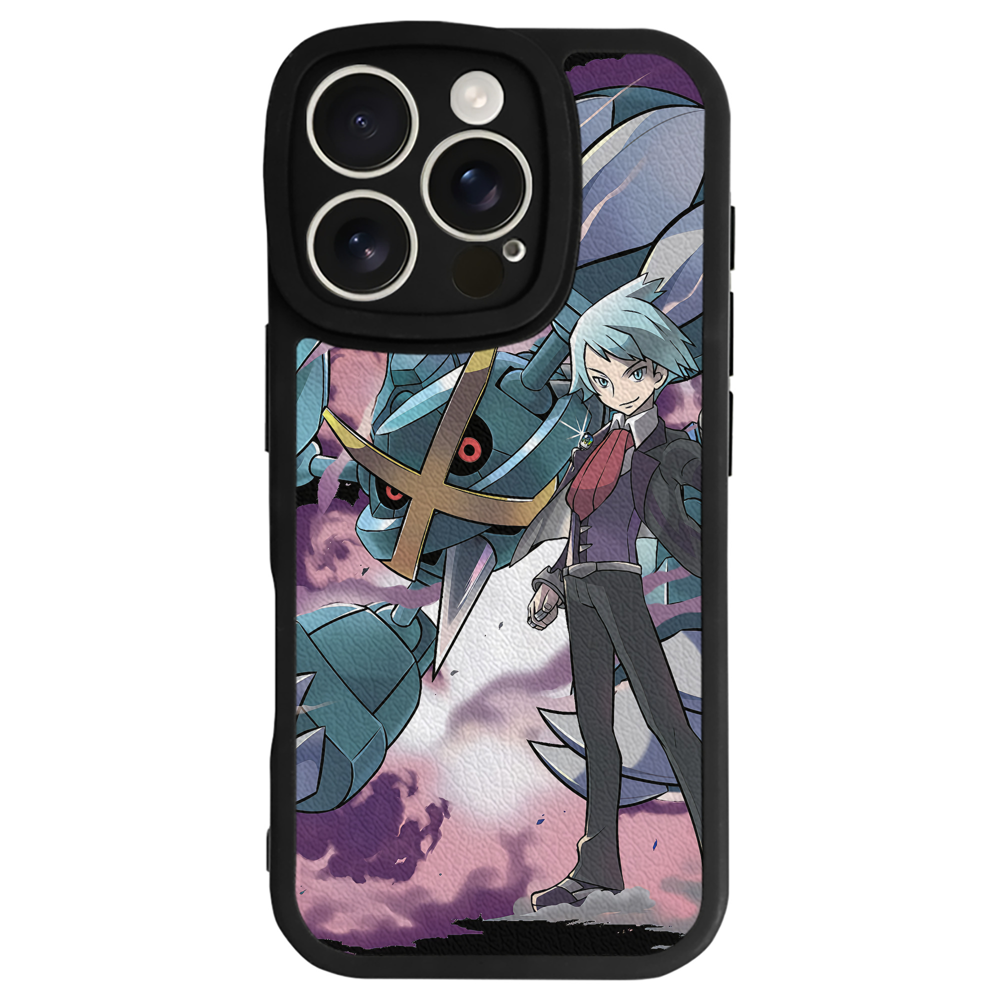 （画像用） ポケットモンスター Pokémon 【iPhone 16シリーズ対応】シリコンスマホケース（レザー調） 材質：シリコン